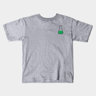 Chemistry For Your Life Erlenmeyer flask (dark) Kids T-Shirt